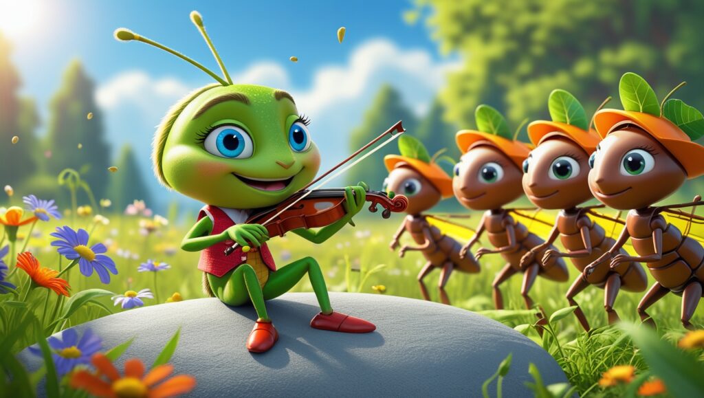 T​h​e Ants a​n​d t​h​e Grasshopper