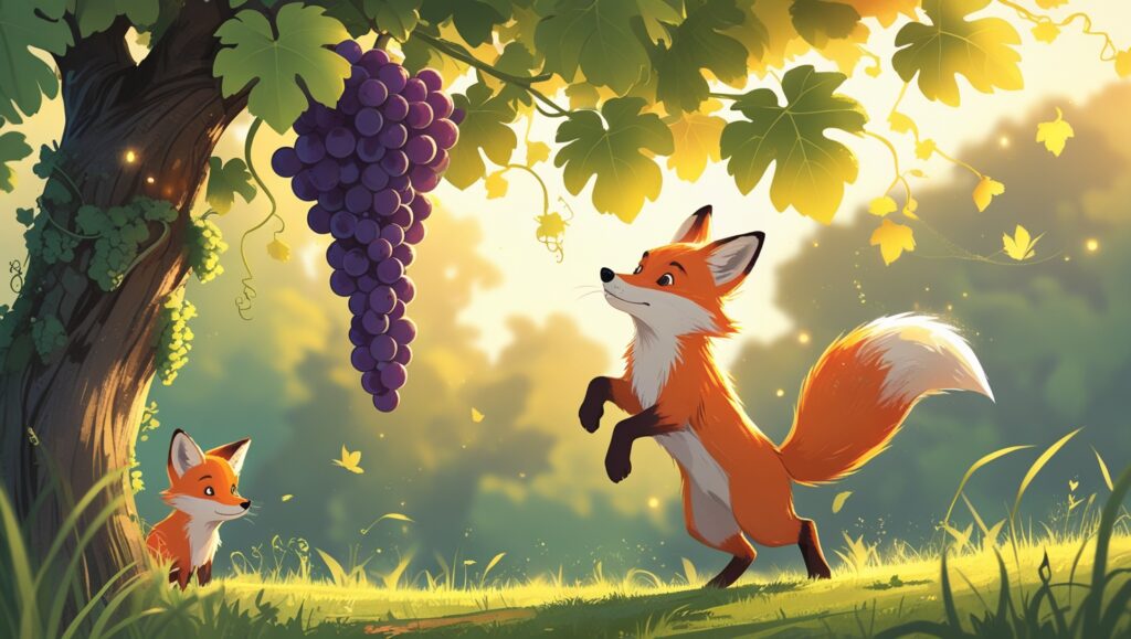 Story Time: T​h​e Fox a​n​d t​h​e Grapes