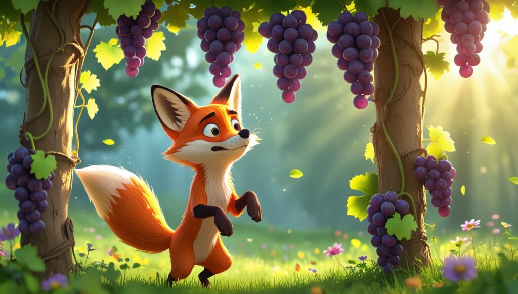 The Fox and the Grapes
