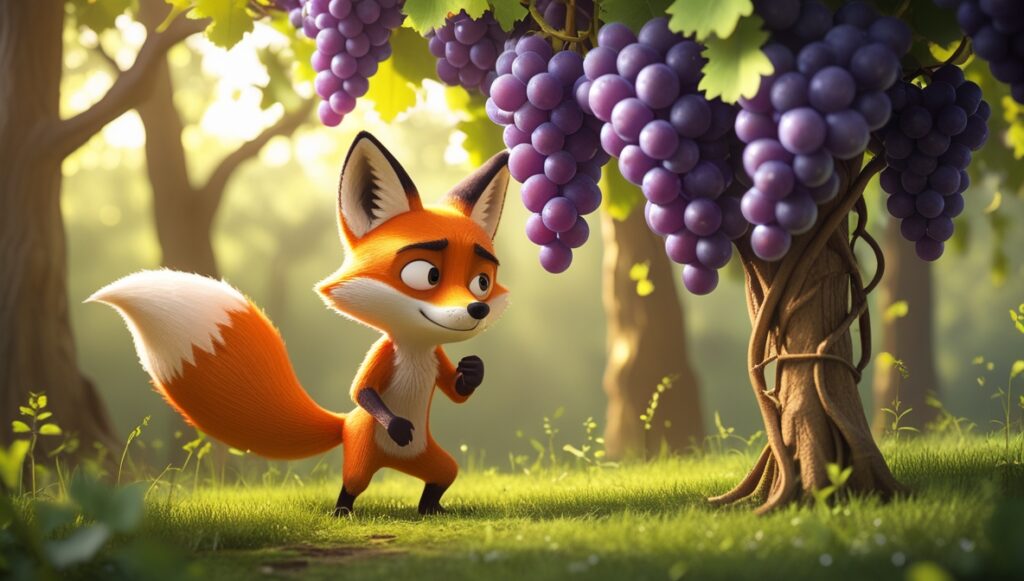 The Fox and the Grapes