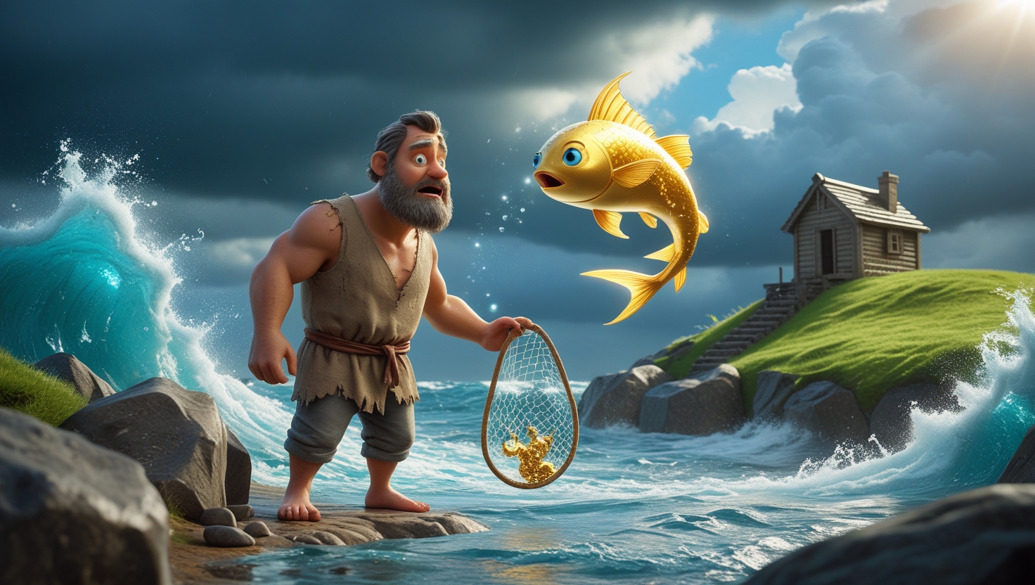 The Fisherman and His Wife