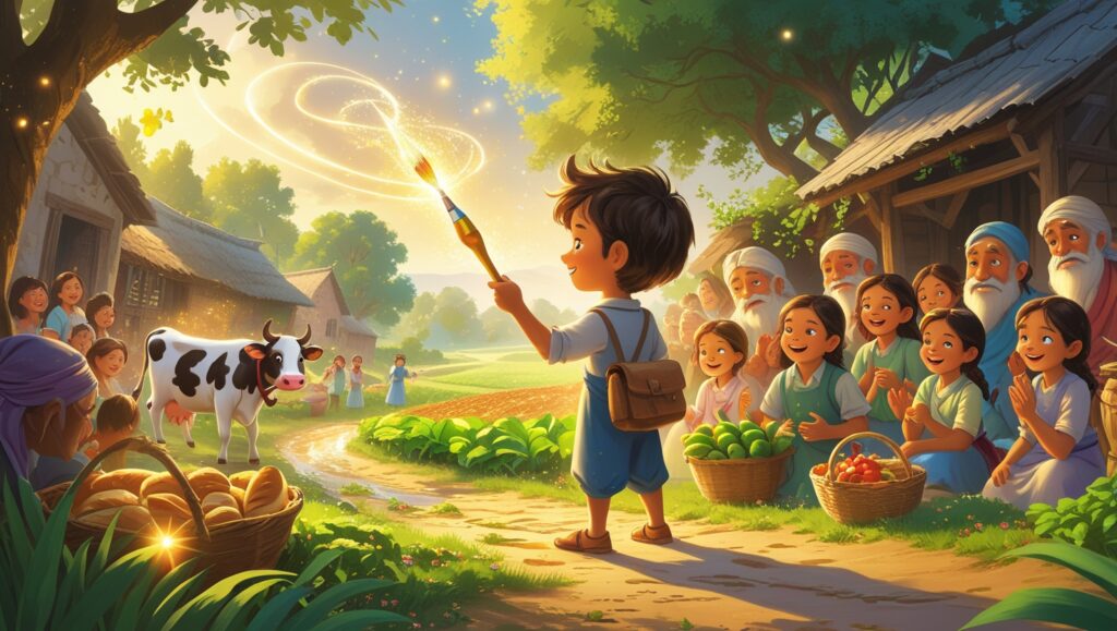 The Magical Paintbrush