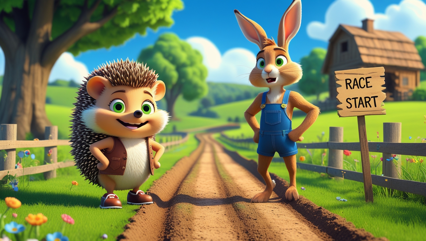 The Hare and the Hedgehog