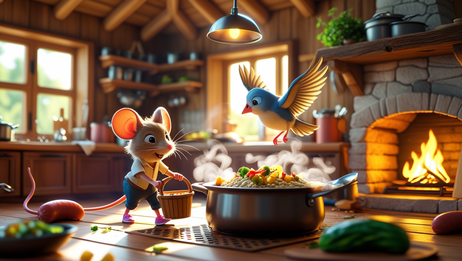 The Mouse, The Bird, and The Sausage
