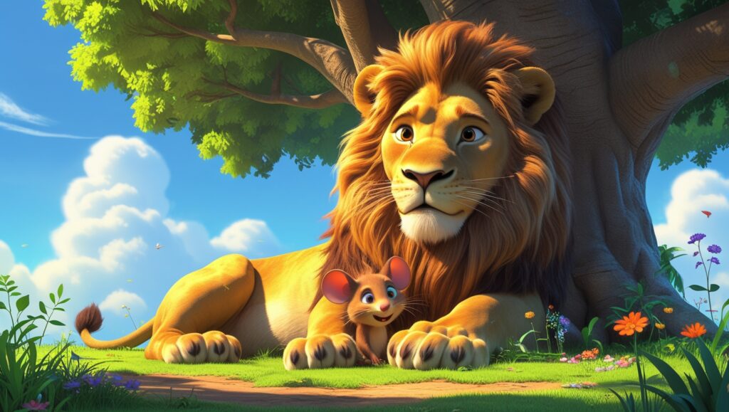 The Lion and the Mouse