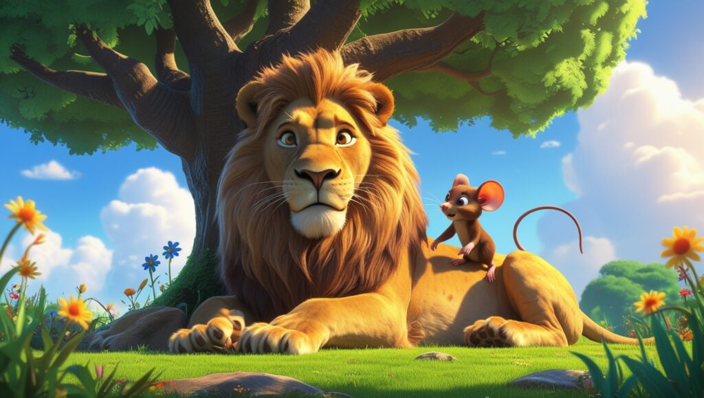 The Lion and the Mouse
