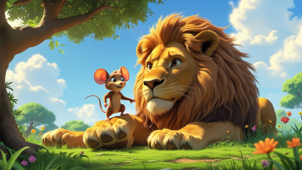 The Lion and the Mouse
