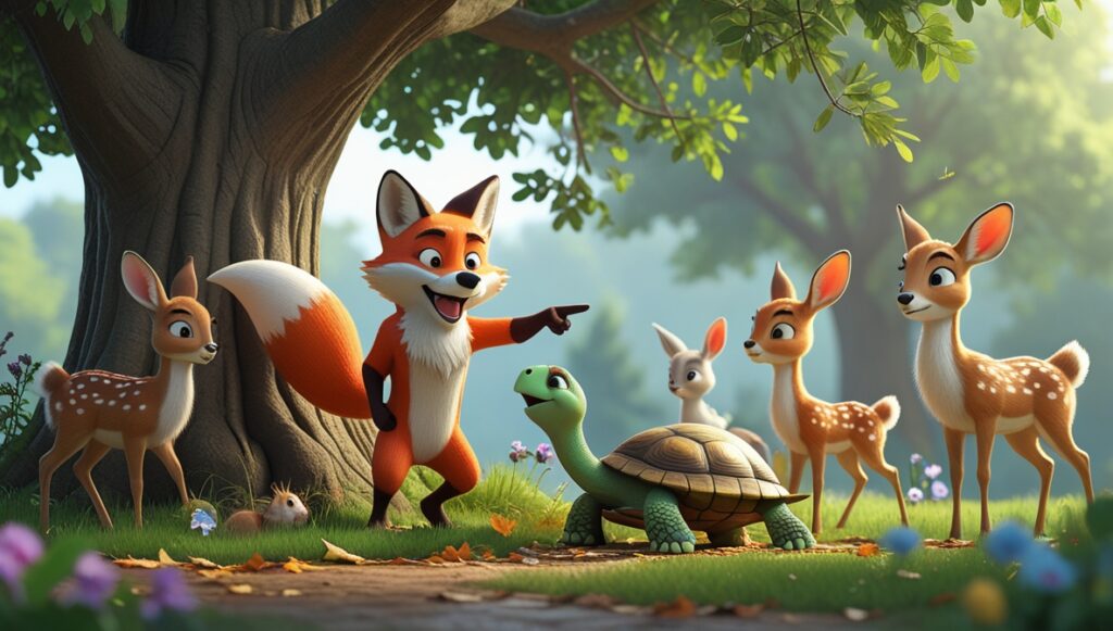 The Fox and The Turtle