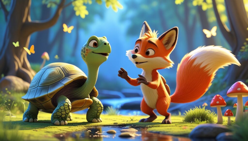 The Fox and The Turtle