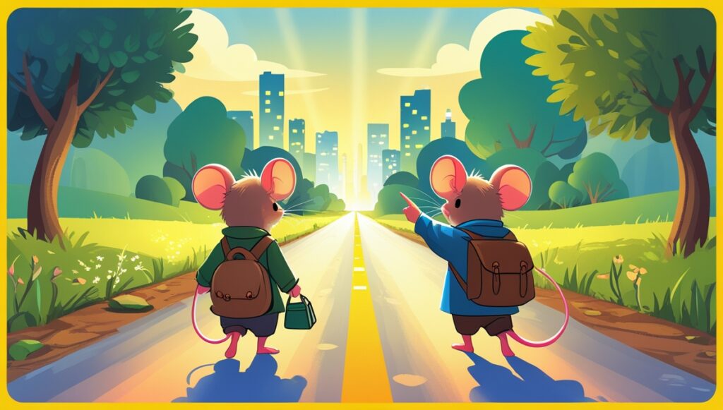 The City Mouse and The Country Mouse