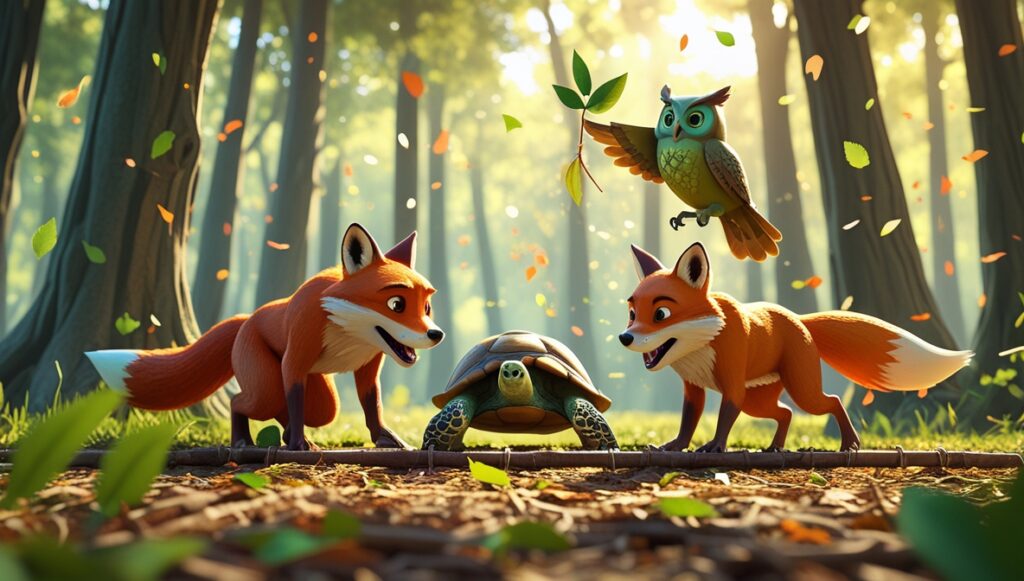 The Fox and The Turtle
