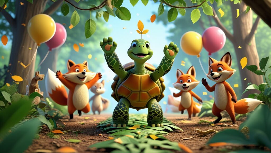 The Fox and The Turtle