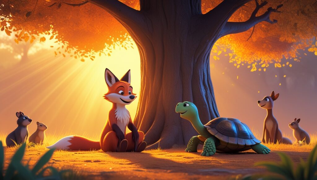 The Fox and The Turtle
