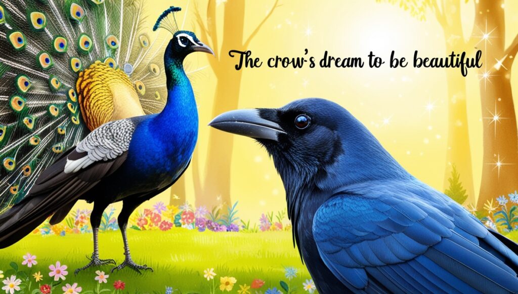 How the Crow Got Its Black Color